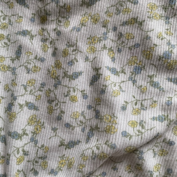 aeropostale xs floral tee cropped cut out - Picture 4 of 4